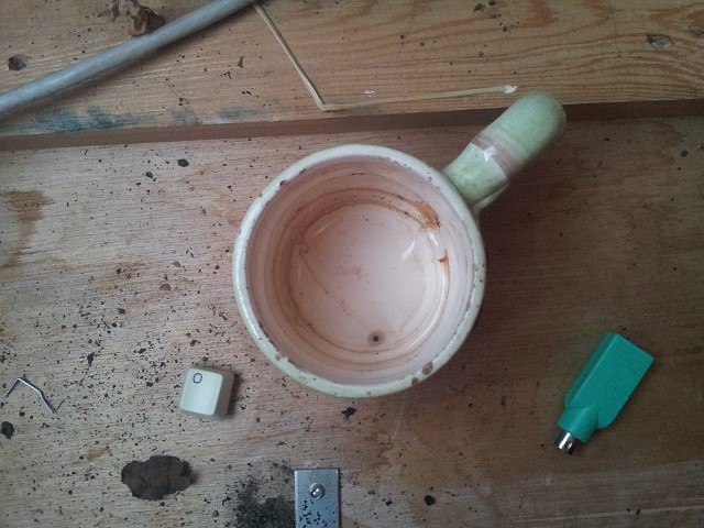 Le fond de la tasse est frais...
