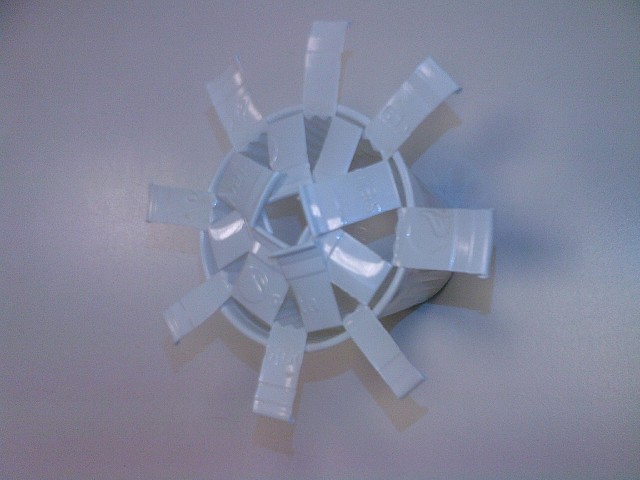 fleur de plastique !!!