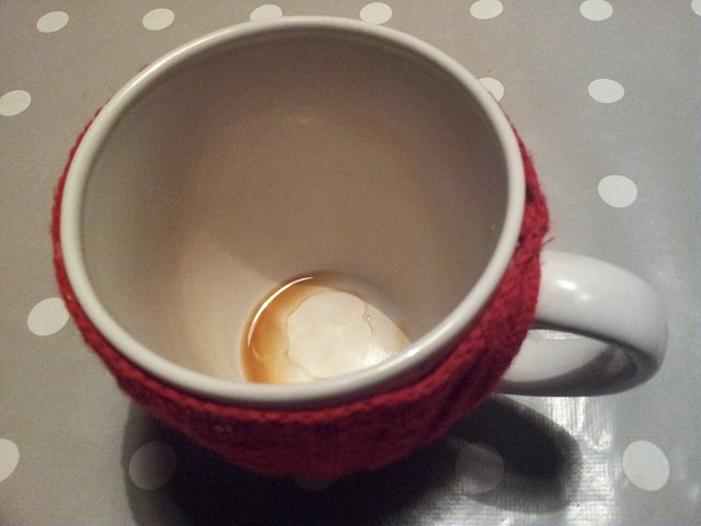 Café bien au chaud.