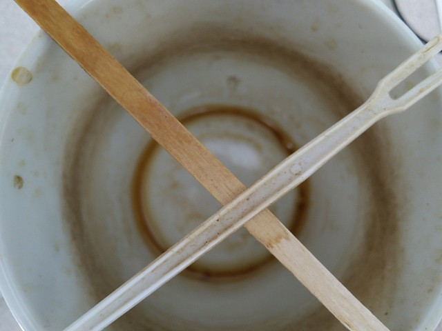 Rude journée pour ma tasse, cafés gratuits.